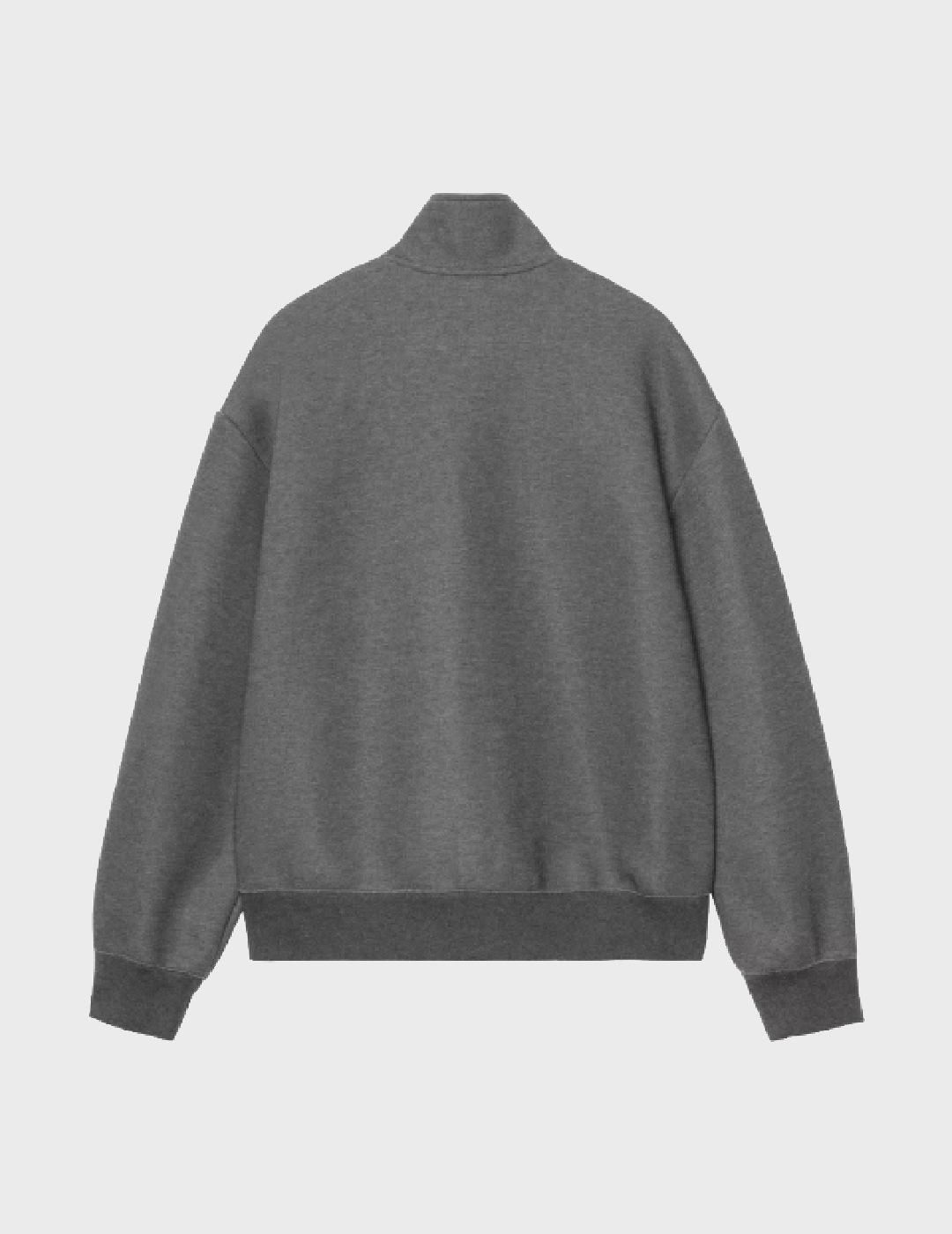 Sudadera Carhartt WIP Alda Zip Sweat Jacket Blk/Wht