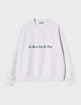 Suadadera Carhartt WIP No Play Sweat Ash Heather
