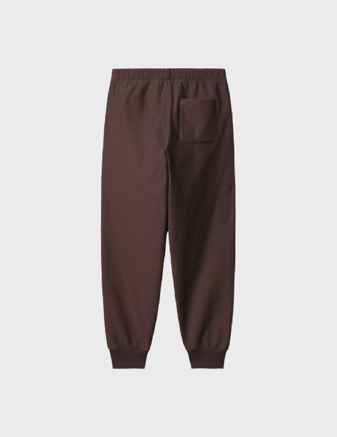 Pantalón Carhartt WIP American Script Jogging Palisander