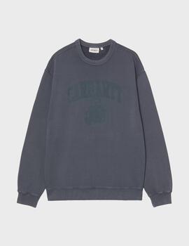 Sudadera Carhartt WIP Faded Pond Corps Deep Night
