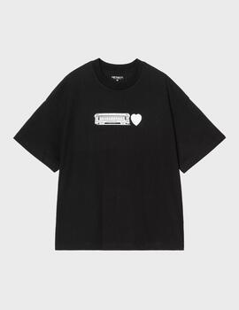 Camiseta Carhartt WIP Deconstructed Label S/S Blck