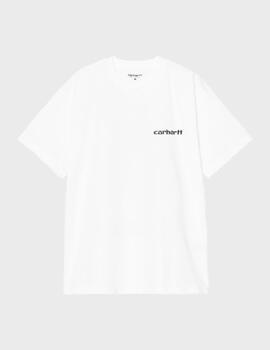 Camiseta Carhartt WIP S/S Archive Script White