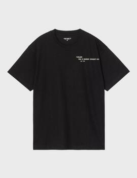Camiseta Carhartt WIP S/S Punched Black