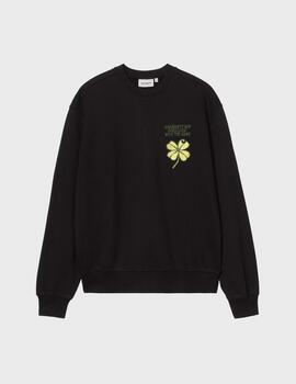 Sudadera Carhartt WIP Clover Sweat Black