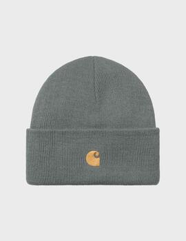 Gorro Carhartt WIP Chase Velvet Green / Gold