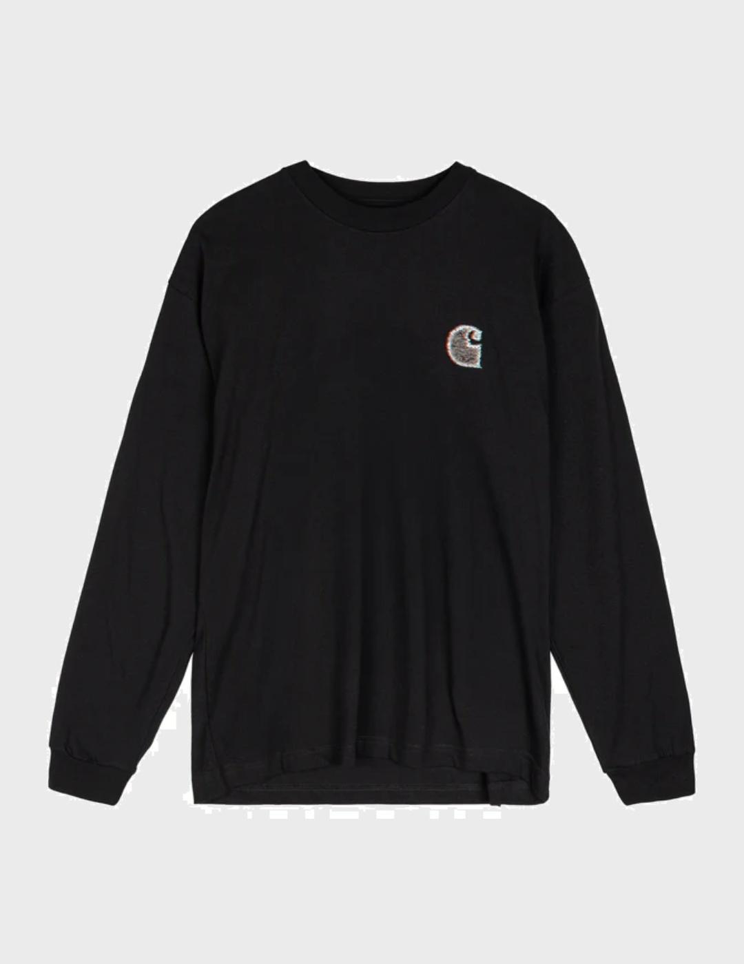 Camiseta Carhartt WIP L/S Mind Your Head T-Shirt Black