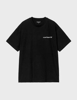 Camiseta Carhartt WIP S/S Archive Script Black