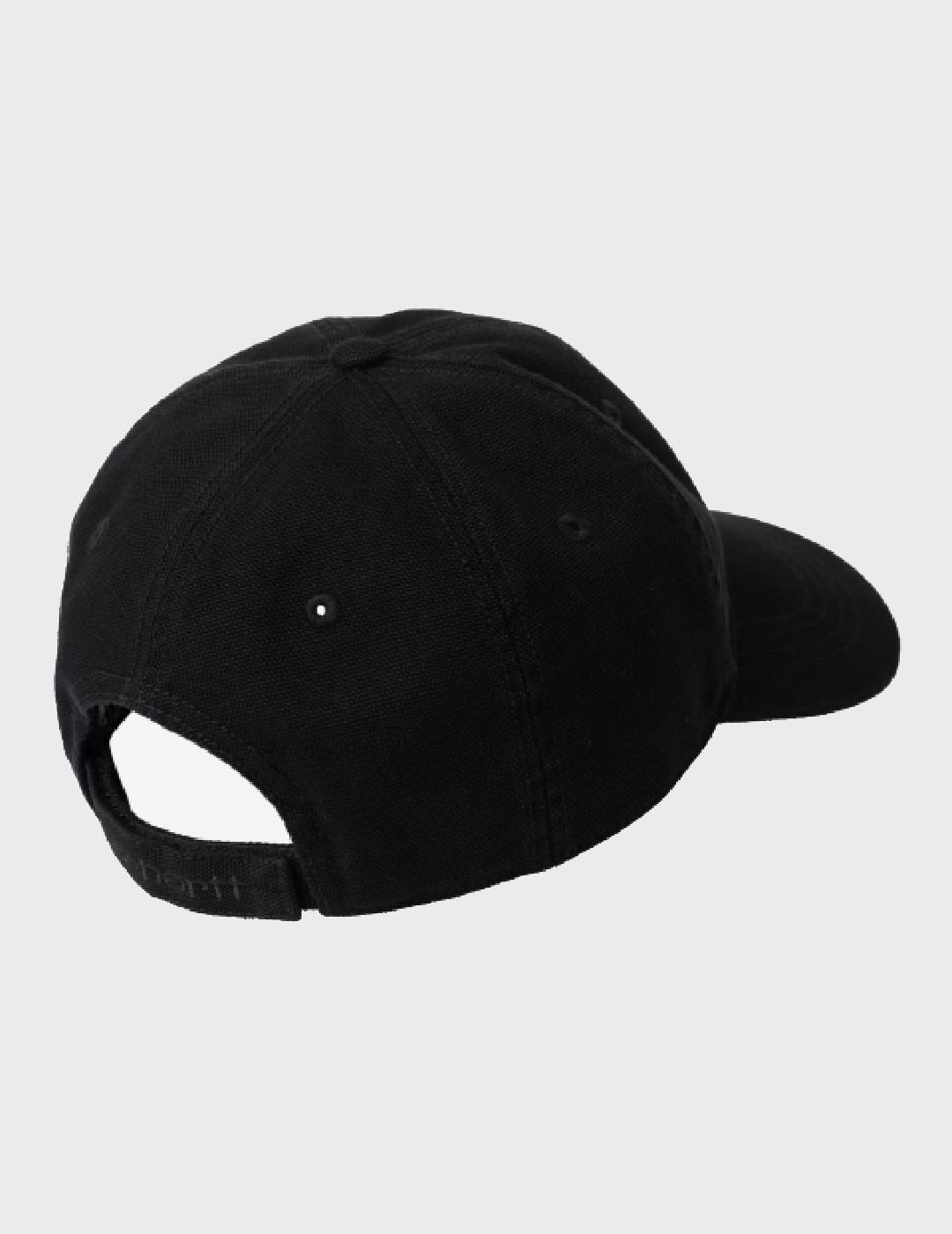 Gorra Carhartt Selby Canvas Cap Black