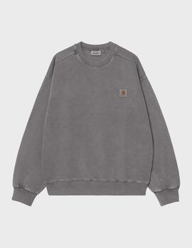 Sudadera Carhartt WIP Vista Black Garment Dyed