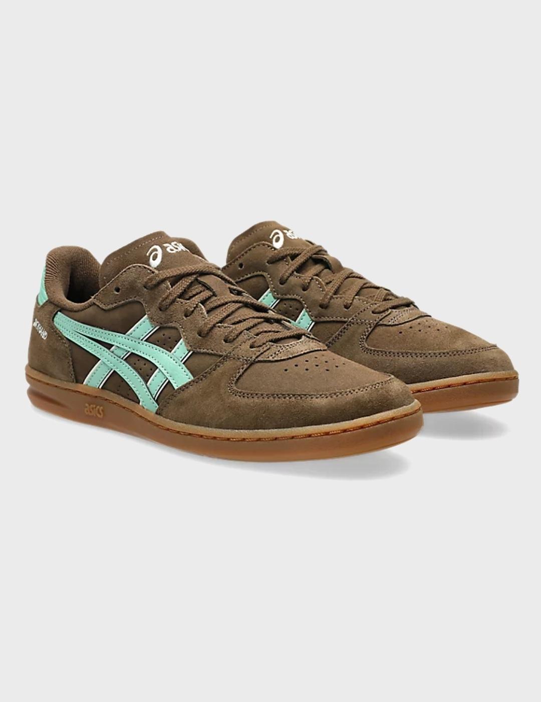 Zapatillas Asics Skyhand OG BrownStormIceGreen