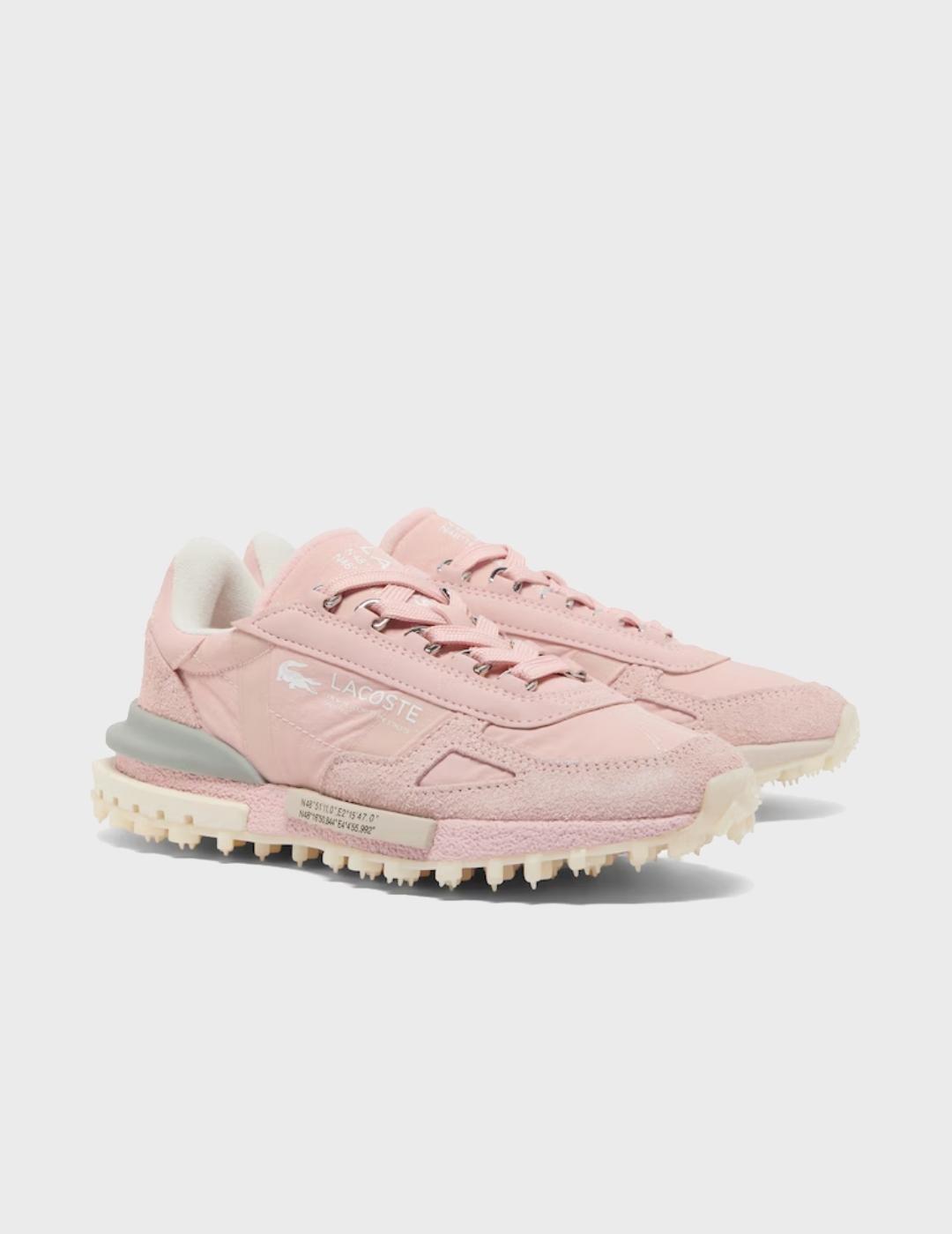 Zapatillas Lacoste Elite Active 225 3 SFA LT PNK/O