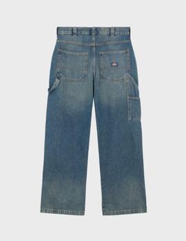Pantalón Dickies Stevensville Carpenter Khaki Tinted Blue