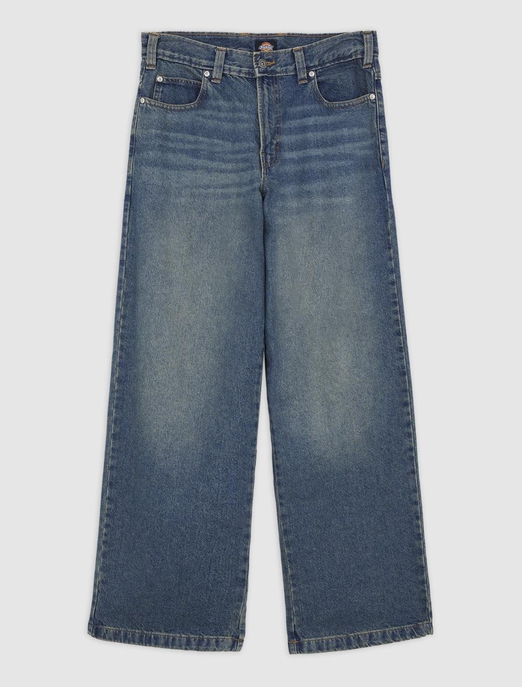 Pantalón Dickies Hilham Denim Khaki TNTD Blue