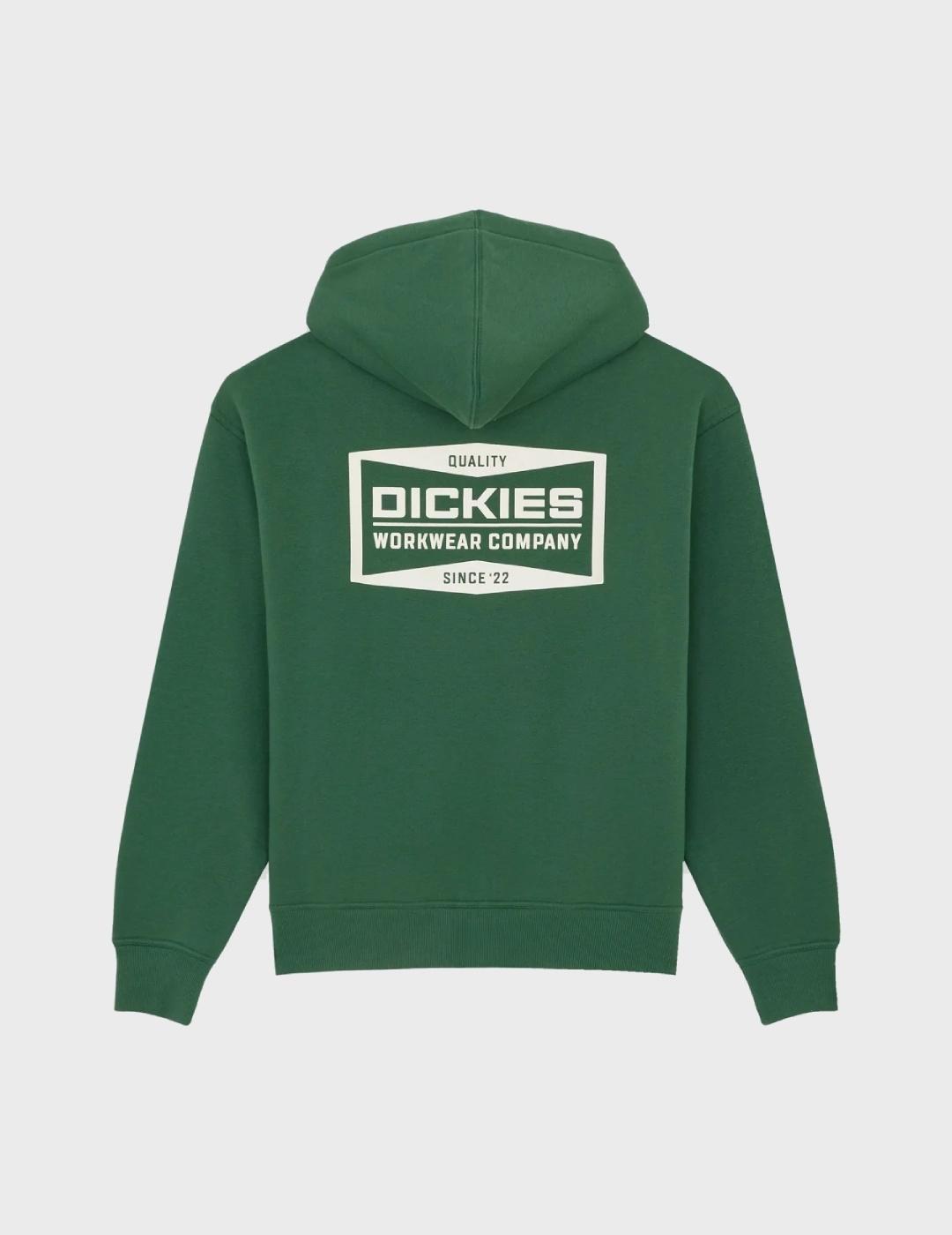 Sudadera Dickies  Bolivar FZ Hoodie Pine Needle Green