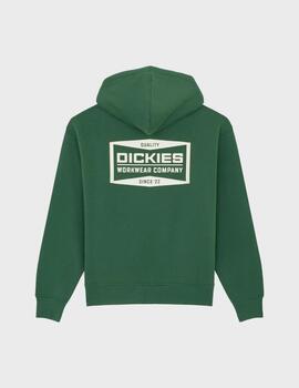 Sudadera Dickies  Bolivar FZ Hoodie Pine Needle Green