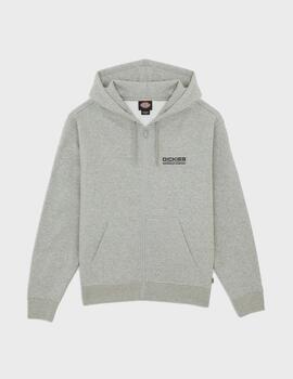 Sudadera Dickies  Bolivar FZ Hoodie Grey Melange