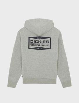 Sudadera Dickies  Bolivar FZ Hoodie Grey Melange