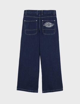 Pantalón Dickies Hilham Denim Dark Indigo