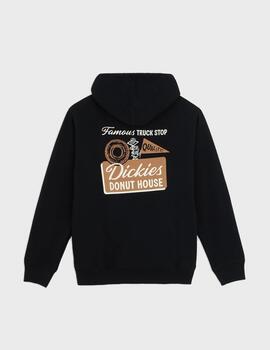 Sudadera Dickies Donut House Hoodie Black