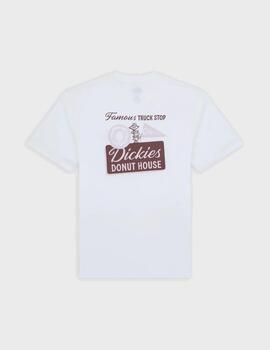 Camiseta Dickies Donut House Tee SS White
