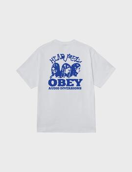 Camiseta Obey Head Jazz 2 White