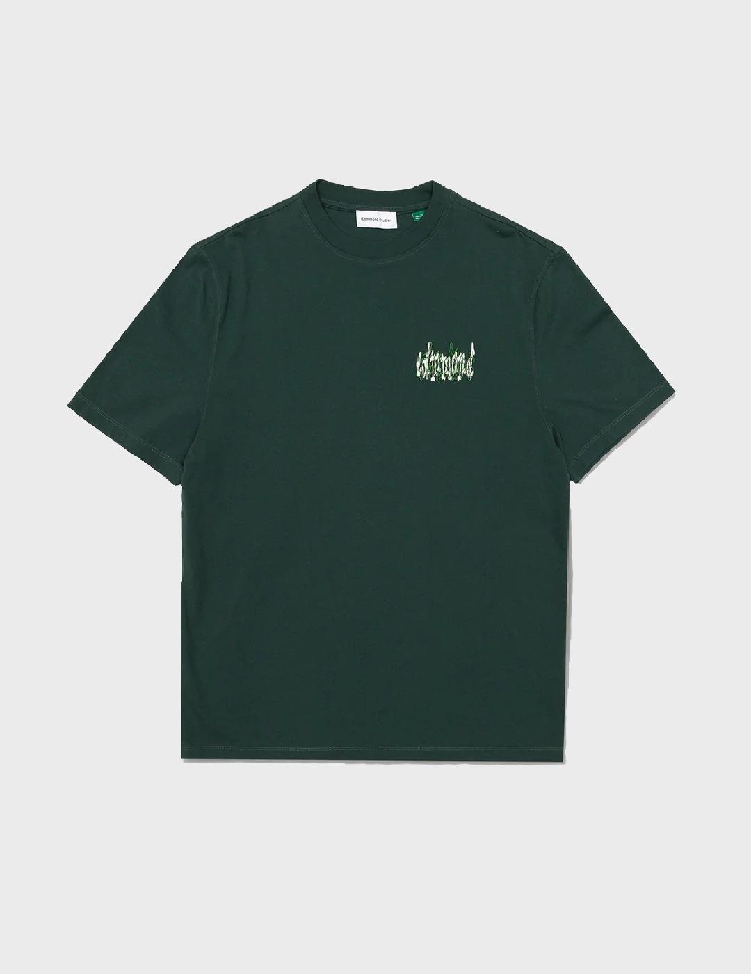 Camiseta Edmmond Studios Debut Plain DK Green