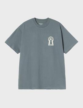 Camiseta Carhartt WIP S/S Locked T-Shirt  CozyBlue