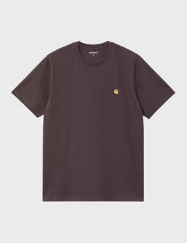 Camiseta Carhartt WIP Chase T-shirt Shale Gold