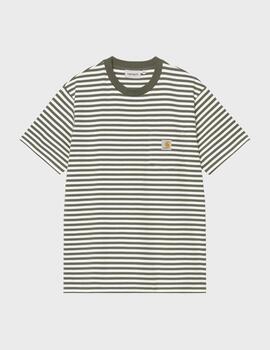Camiseta Carhartt WIP Ezra Pocket T-shirt Stripe