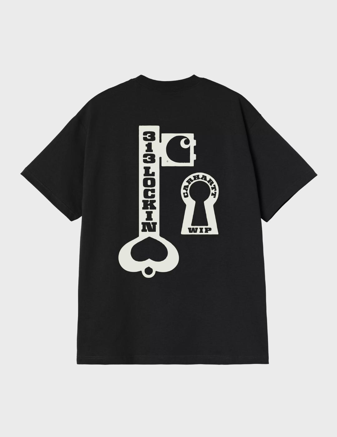 Camiseta Carhartt WIP S/S Locked T-shirt Black