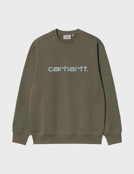 Sudadera Carhartt WIP Sweat Leaf / Tourmaline
