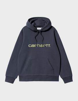 Sudadera Carhartt WIP Hooded Sweat Deep Night