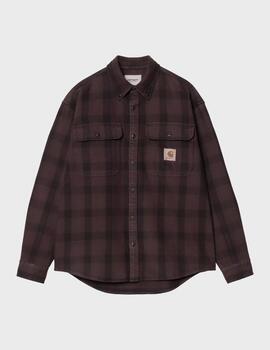 Camisa Carhartt WIP L/S Edmands Shirt Palisander