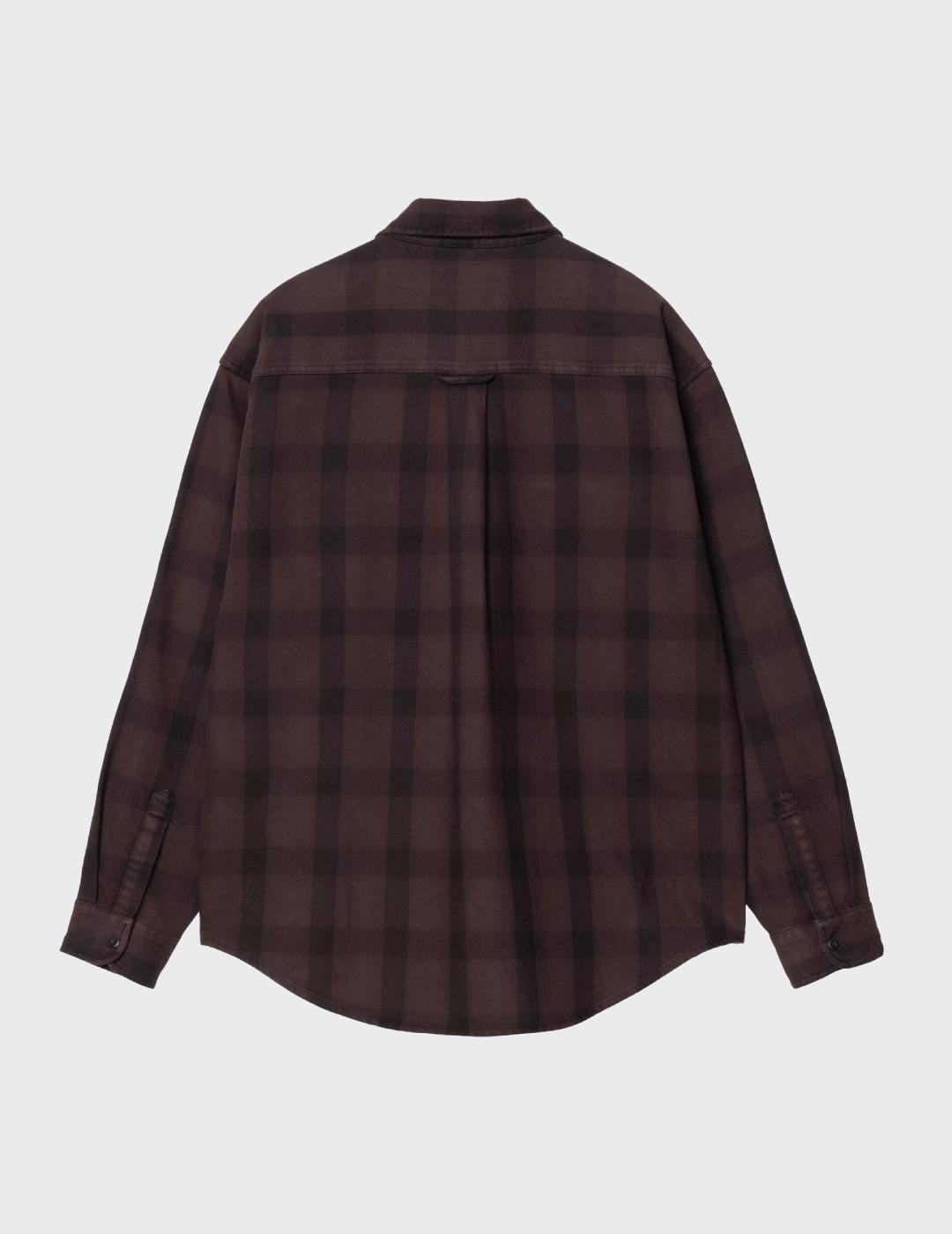 Camisa Carhartt WIP L/S Edmands Shirt Palisander