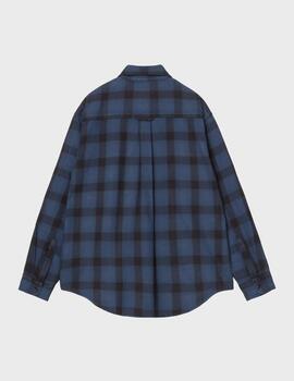 Camisa Carhartt WIP L/S Edmands Shirt Jupiter