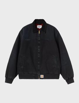 Cazadora Carhartt WIP OG Santa Fe JKT Black Grind