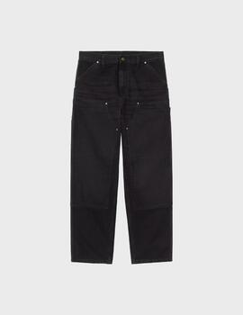 Pantalon Carhartt WIP Double Knee Black Grind Wash