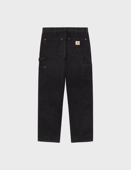 Pantalon Carhartt WIP Double Knee Black Grind Wash