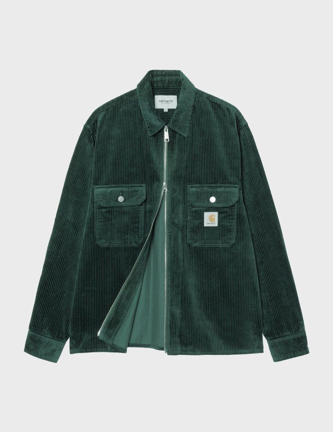 Cazadora Carhartt WIP Reynold Shirt Jac Dark Fir