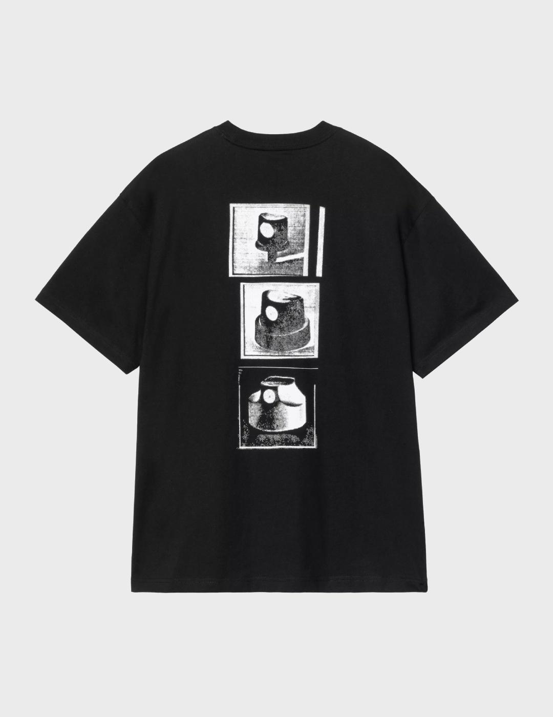 Camiseta Carhartt WIP S/S Caps Black