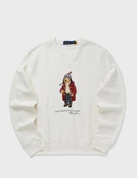 Sudadera Polo Bear Ralph Lauren M Classics Cream