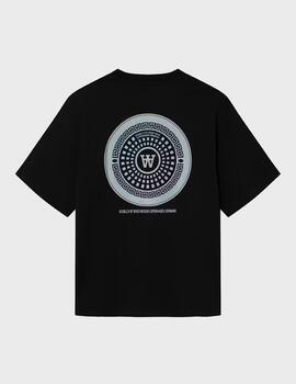 Camiseta WOOD WOOD WWLiam Tee MH Cover Black