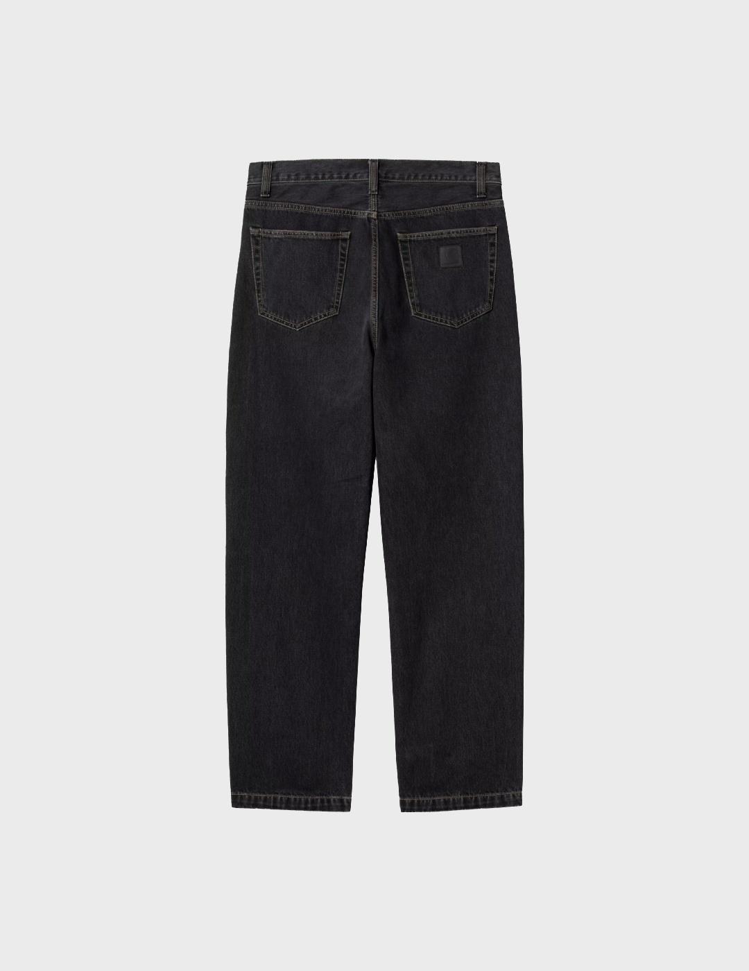 Pantalon Carhartt WIP Aaron Pant Black Stone Wash