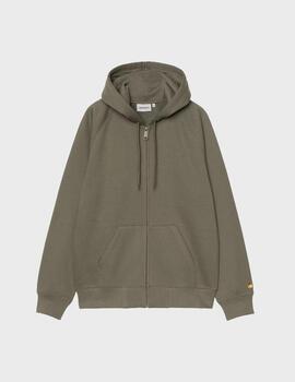 Sudadera Carhartt WIP Hooded Chase Jacket Leaf