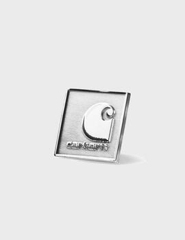 Pin Carhartt WIP Square Label Pin Silver
