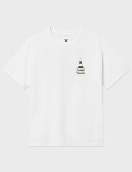Camiseta WOOD WOOD WWAce Tee Cone Bright White
