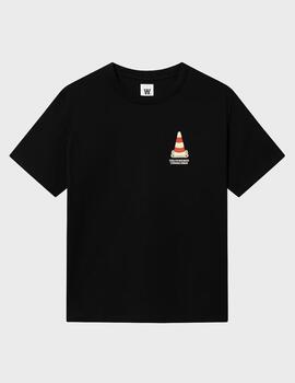 Camiseta WOOD WOOD WWAce Tee Cone Black