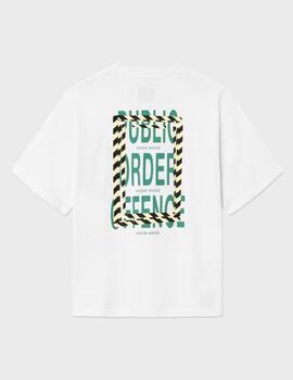 Camiseta WOOD WOOD WWGary Tee Public Bright White