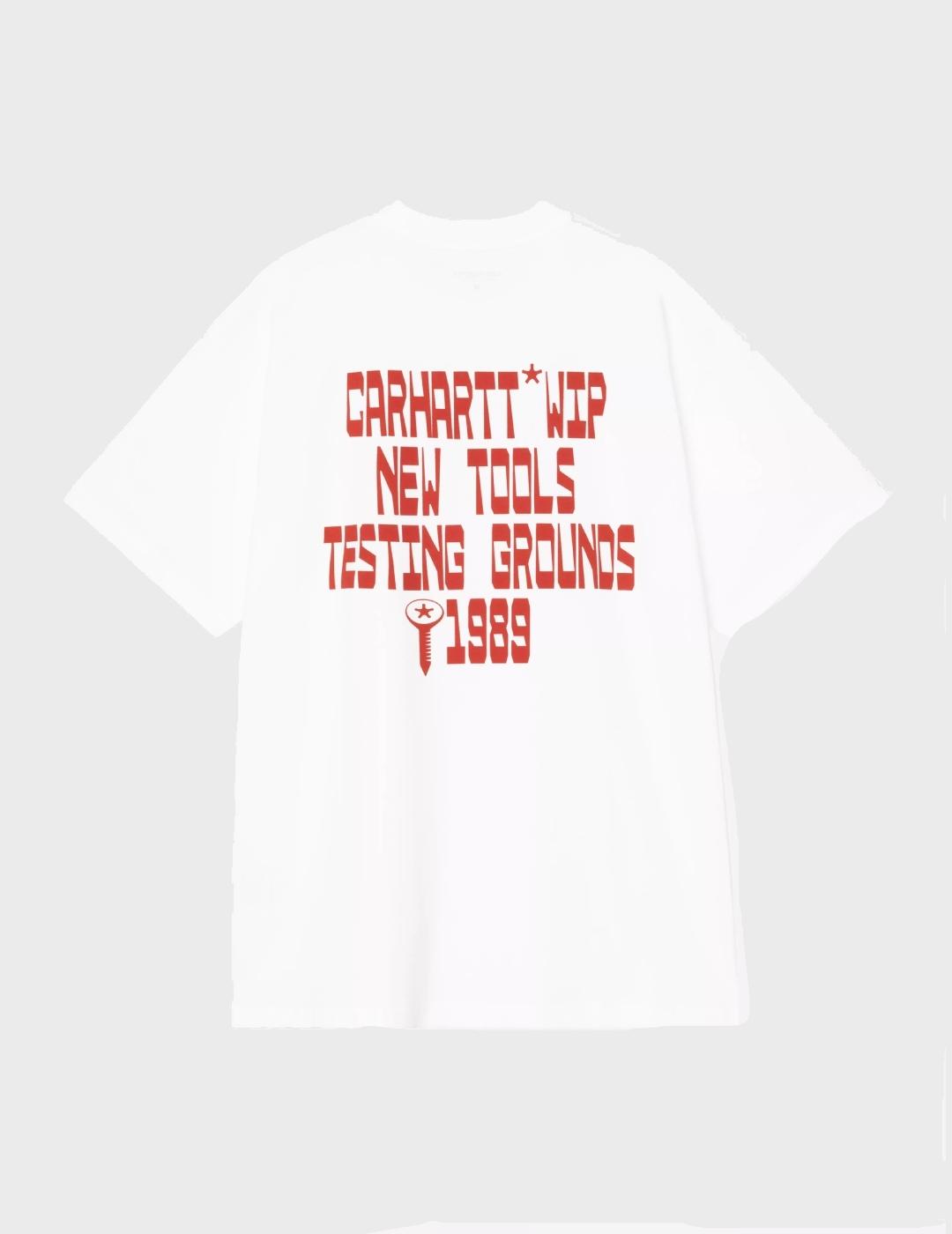 Camiseta Carhartt WIP S/S Blocks T-shirt White