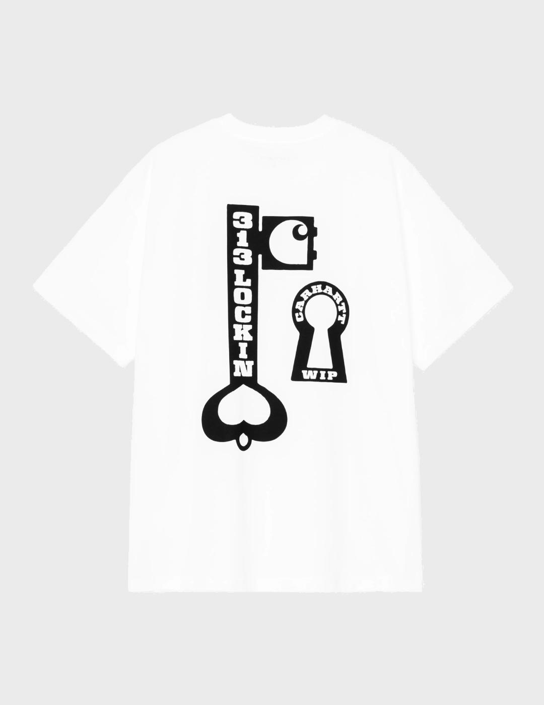 Camiseta Carhartt WIP S/S Locked T-shirt White